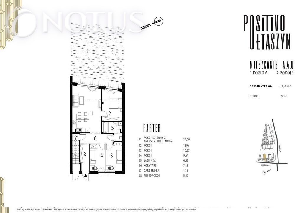 Mieszkanie 4-pokojowe Wrocław, ul. gen. Tadeusza Kutrzeby. Zdjęcie 5