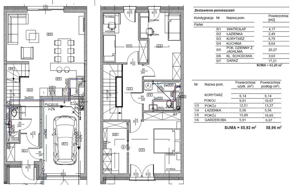 dom szeregowy, 4 pokoje Rzeszów, ul. Porąbki. Zdjęcie 21