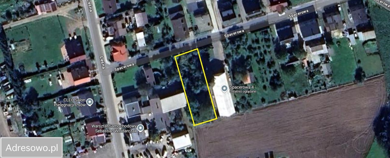 Działka budowlana Gołanice, ul. Spacerowa. Zdjęcie 1