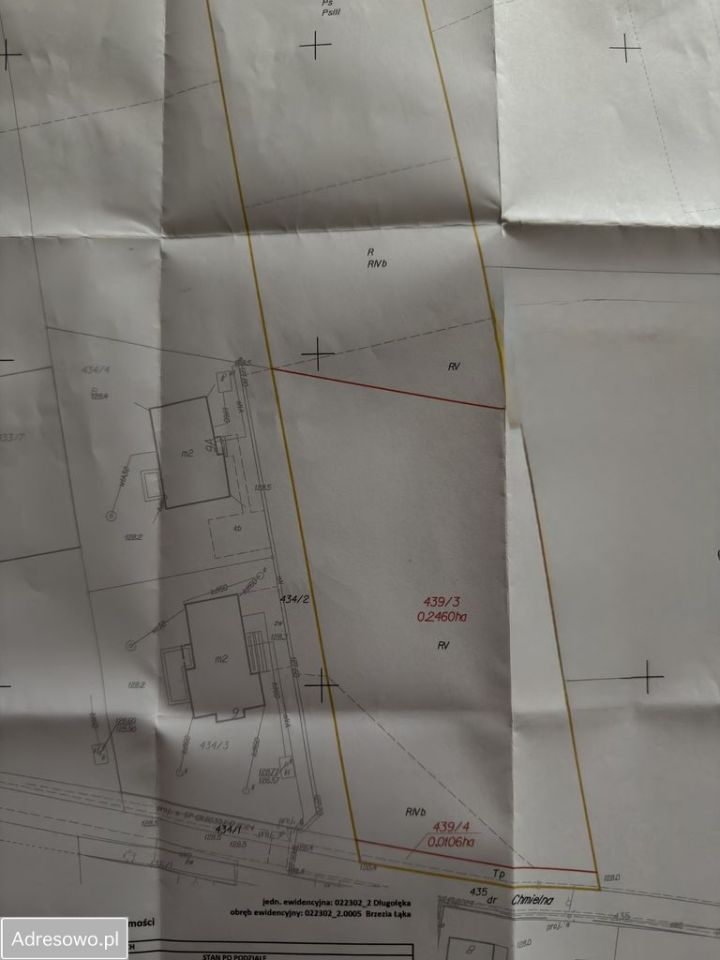 Działka budowlana Brzezia Łąka, ul. Chmielna. Zdjęcie 2