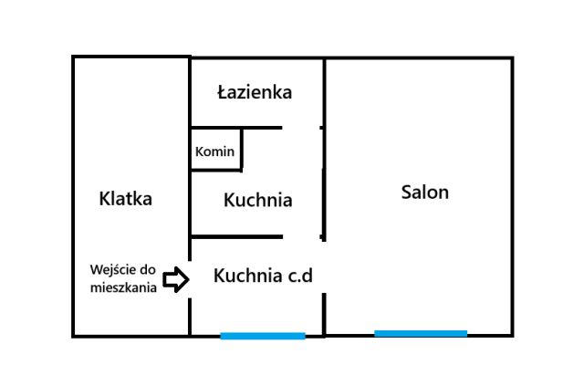 Mieszkanie 2-pokojowe Rybnik Maroko-Nowiny, ul. Dąbrówki. Zdjęcie 1