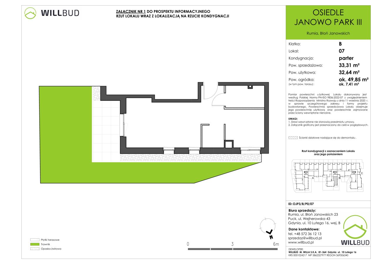 Mieszkanie 2-pokojowe Rumia Janowo, ul. Błoń Janowskich. Zdjęcie 10