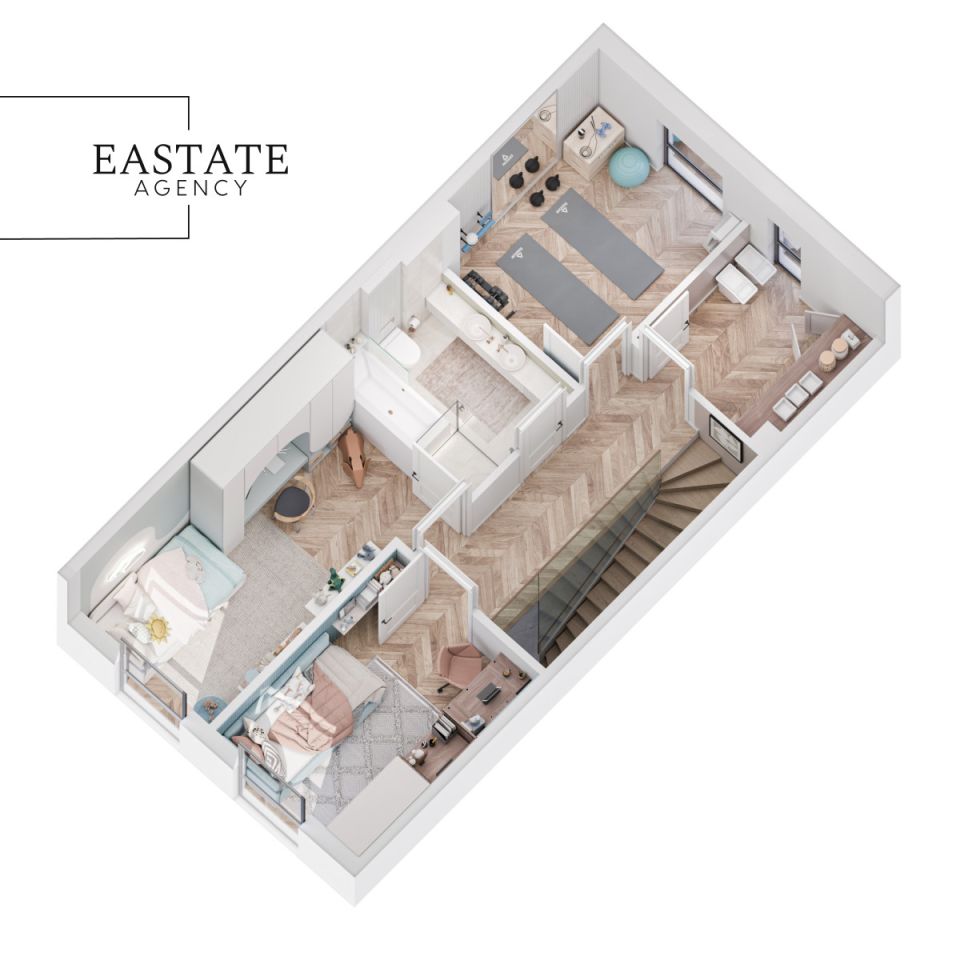 dom szeregowy, 8 pokoi Piaseczno, ul. Miriama Przesmyckiego. Zdjęcie 7