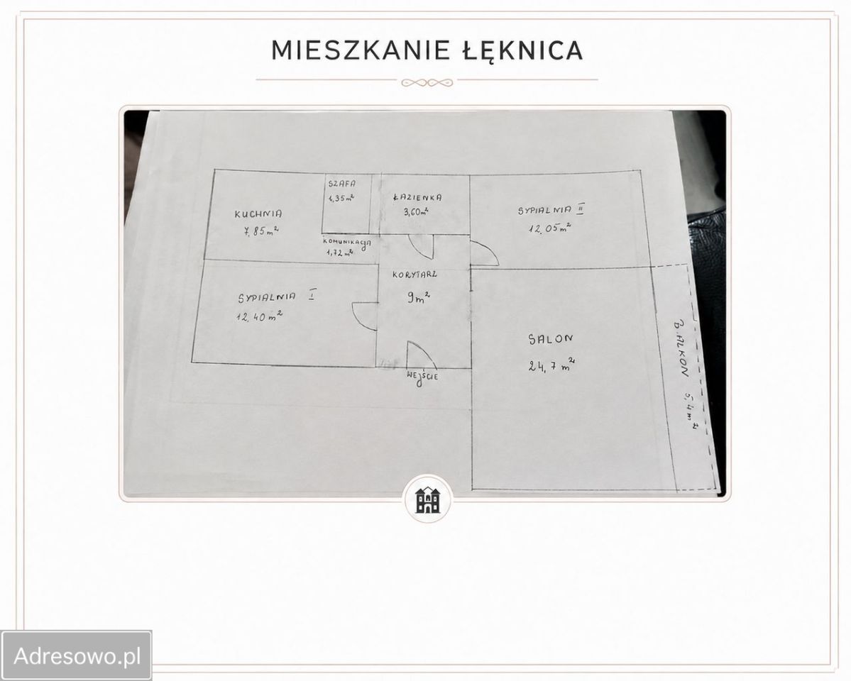 Mieszkanie 3-pokojowe Łęknica, ul. Dworcowa. Zdjęcie 10