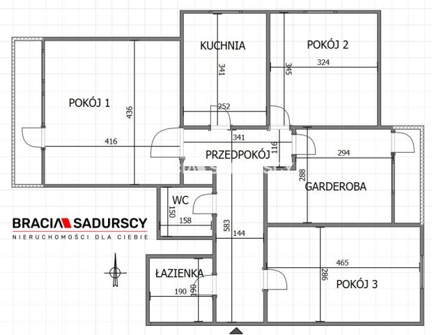 Mieszkanie 4-pokojowe Kraków Mistrzejowice, os. Oświecenia. Zdjęcie 23