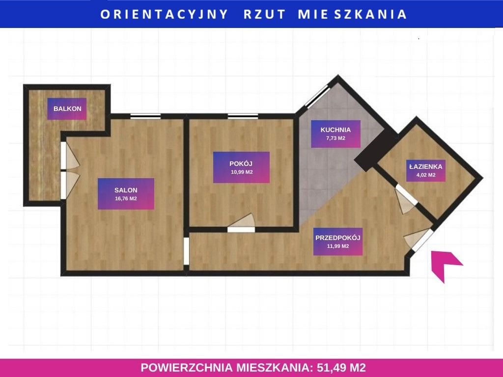 Mieszkanie 2-pokojowe Olsztyn Redykajny, ul. Poziomkowa. Zdjęcie 12