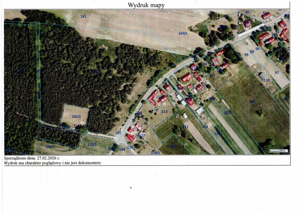 Działka budowlana Sądrożyce Dąbrowa. Zdjęcie 1