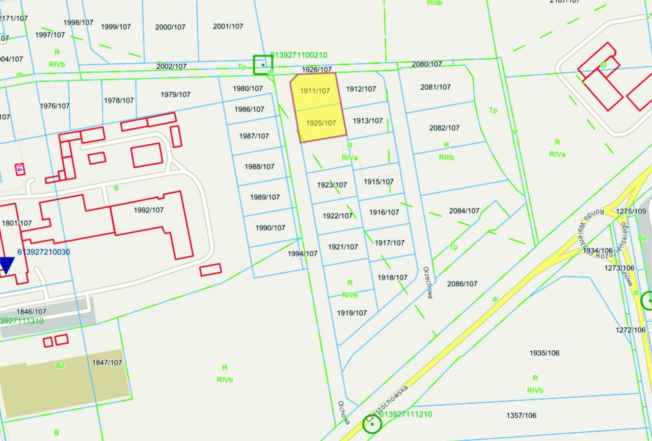 Działka budowlana Lubliniec, ul. Olchowa. Zdjęcie 3