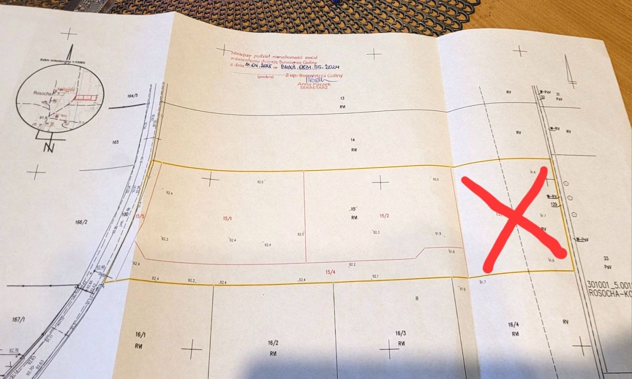 Działka budowlana Rosocha. Zdjęcie 5