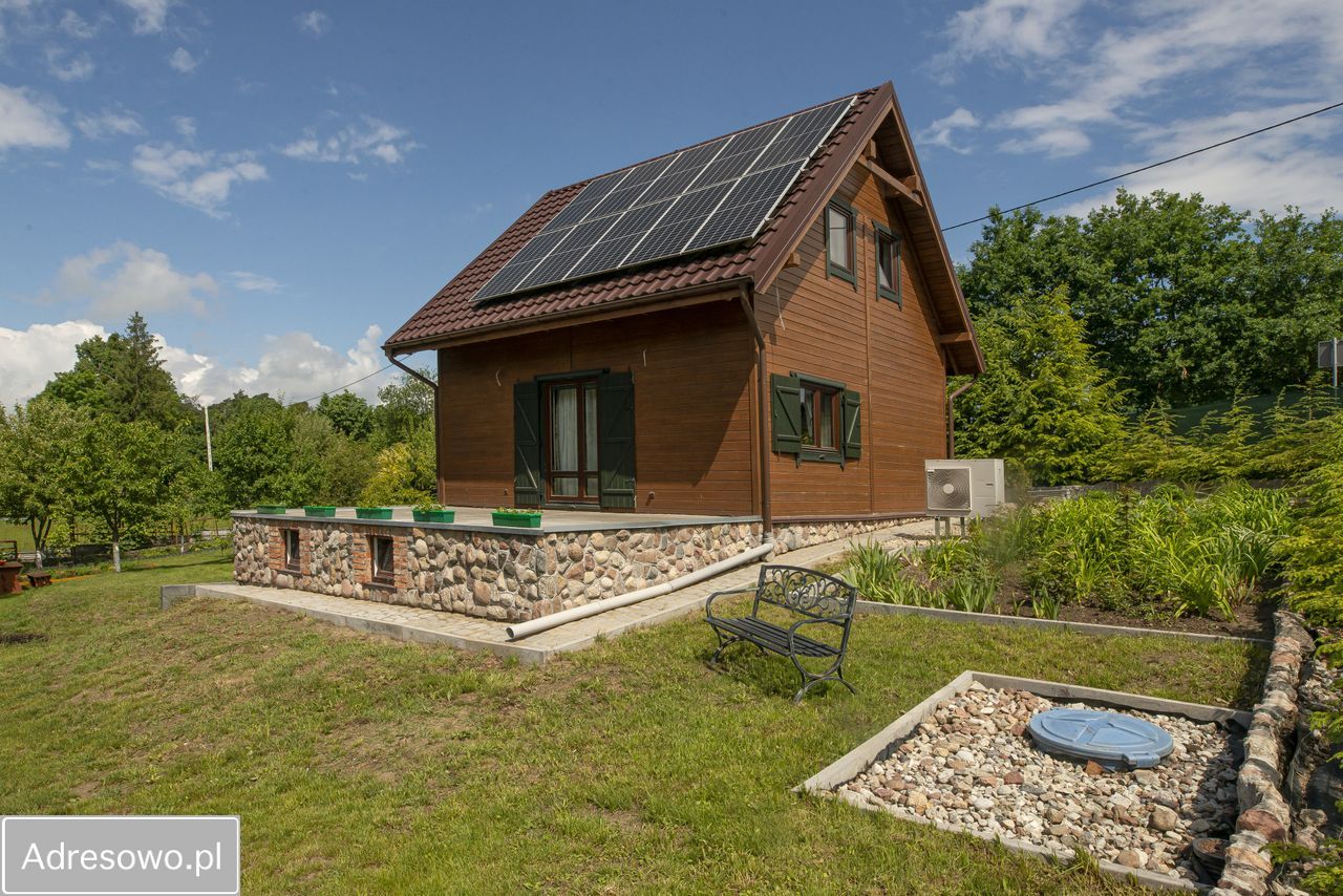 dom wolnostojący, 4 pokoje Jaromierz, ul. Spacerowa. Zdjęcie 1