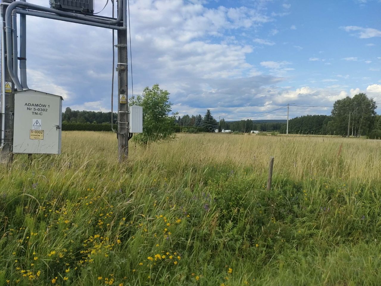 Działka budowlana Adamów. Zdjęcie 5