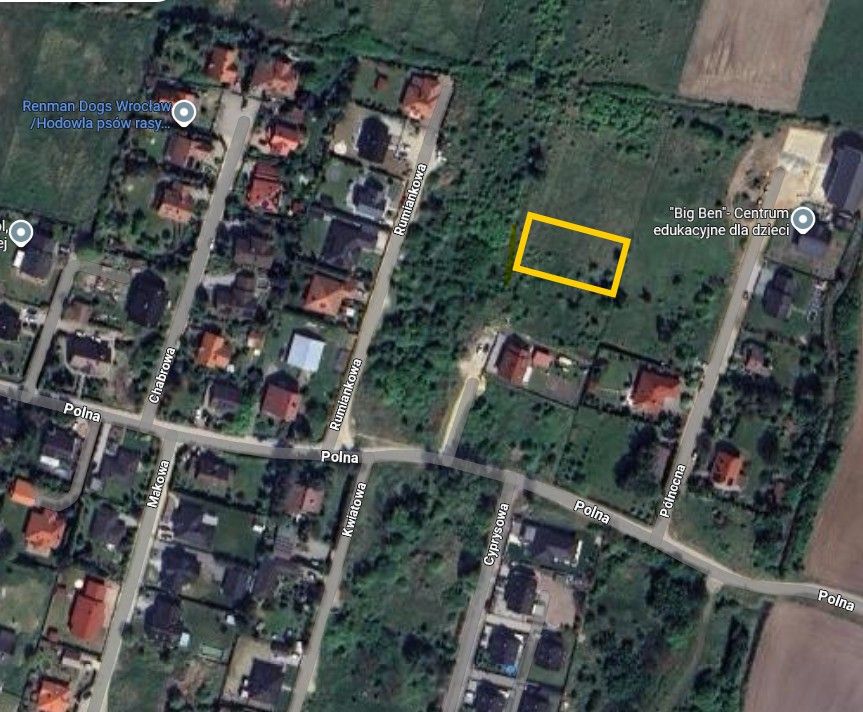 Działka budowlana Wilkszyn, ul. Polna. Zdjęcie 2