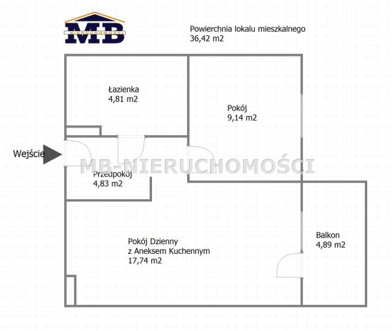 Mieszkanie 2-pokojowe Dobre Miasto, ul. Zwycięstwa. Zdjęcie 9