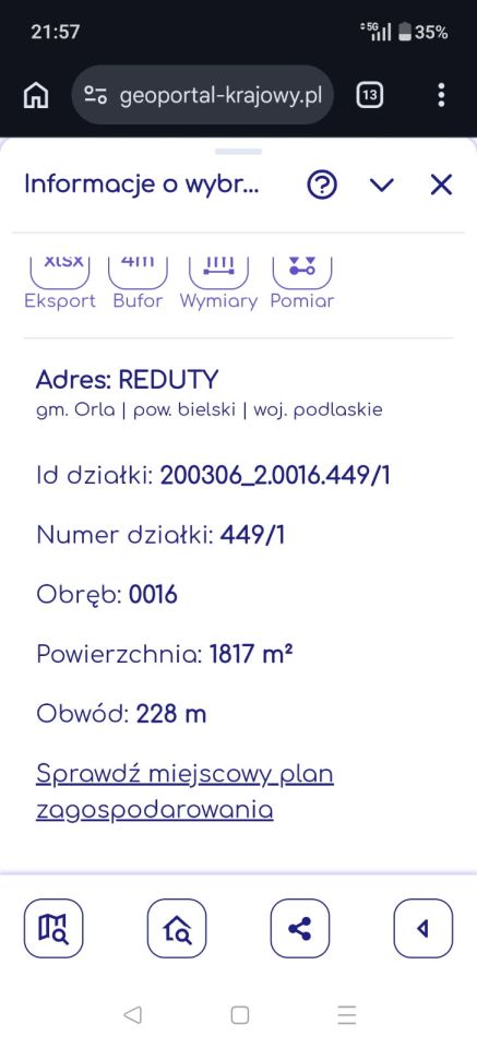Działka budowlana Reduty. Zdjęcie 5