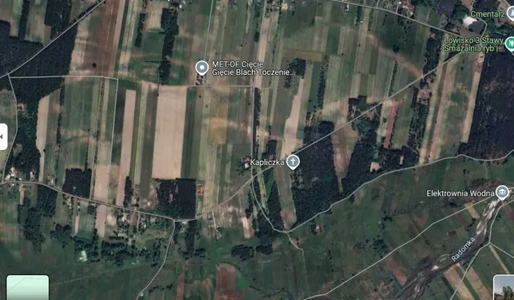 Działka rolna Wola Goryńska