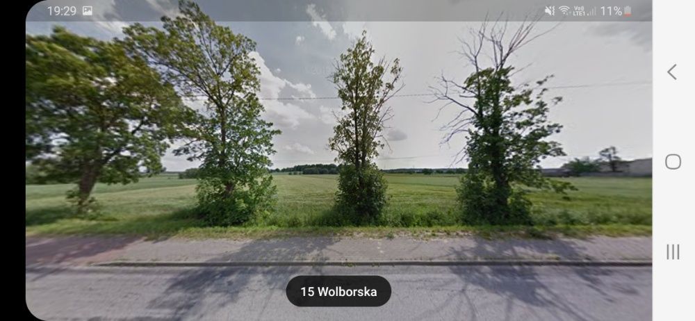 Działka rolno-budowlana Kruszów, ul. Wolborska