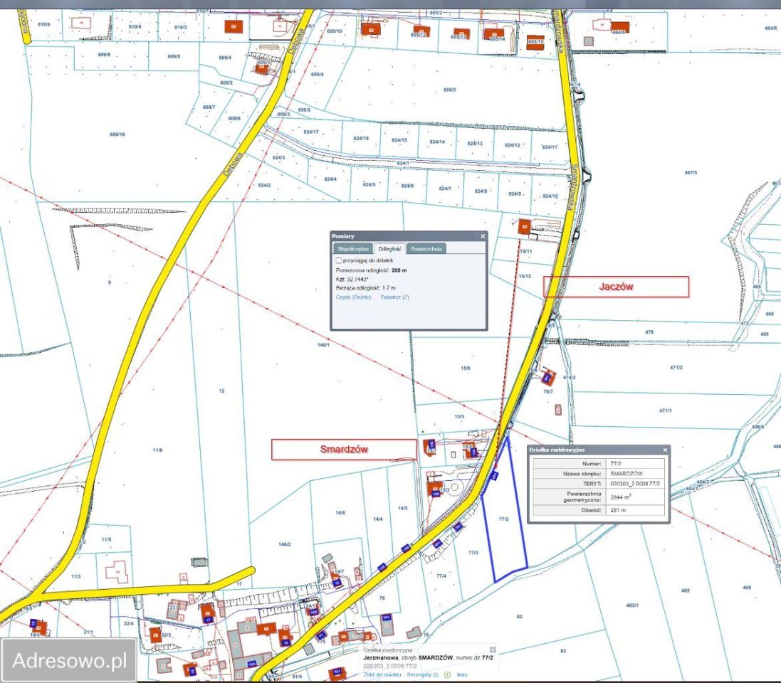 Działka budowlana Smardzów. Zdjęcie 8