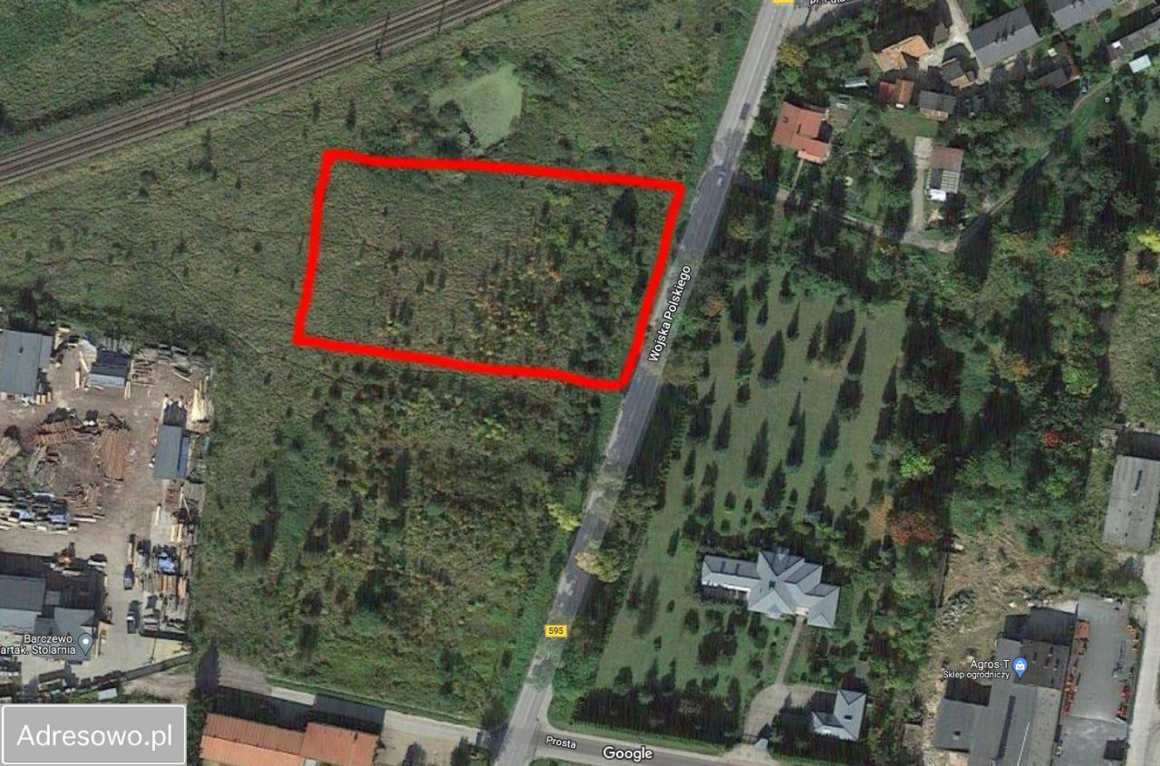 Działka inwestycyjna Barczewo, ul. Wojska Polskiego. Zdjęcie 3