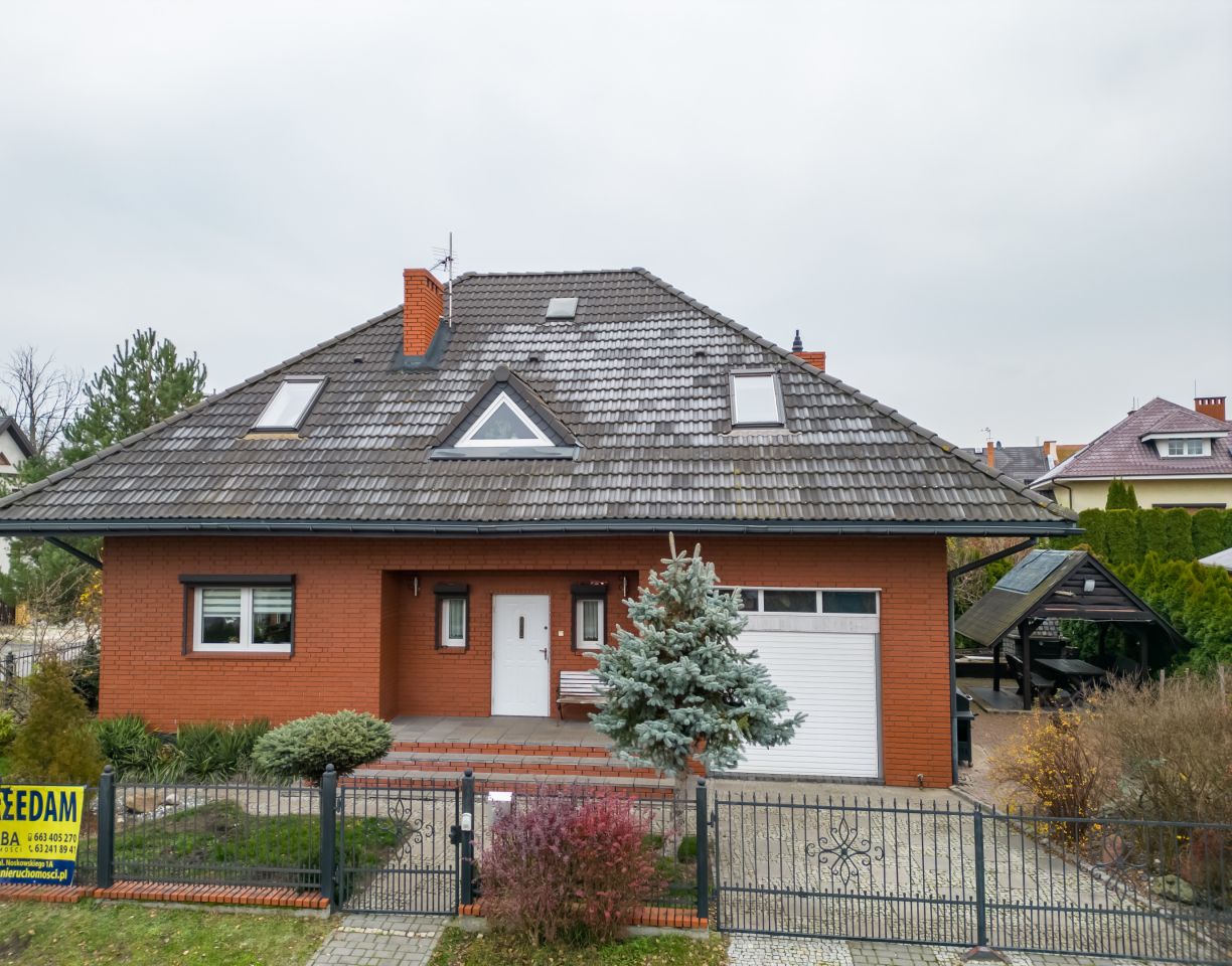 dom wolnostojący, 4 pokoje Konin Przydziałki, ul. Bursztynowa. Zdjęcie 24