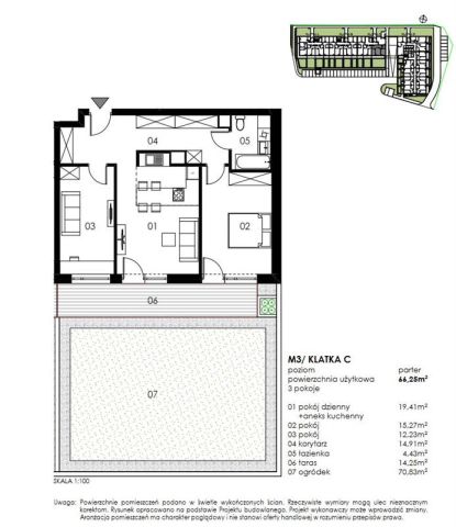 Mieszkanie 3-pokojowe Koszalin, ul. Wenedów. Zdjęcie 6