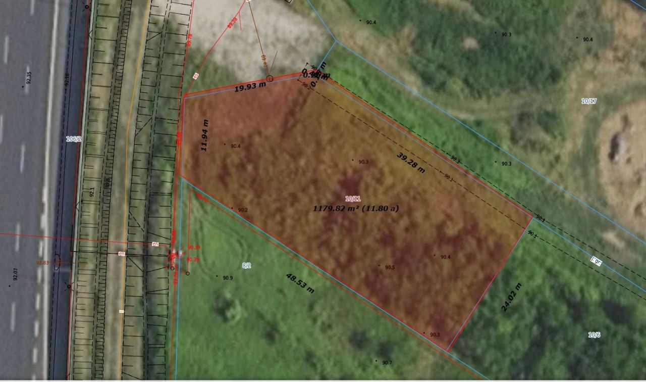 Działka inwestycyjna Dybów-Kolonia. Zdjęcie 3