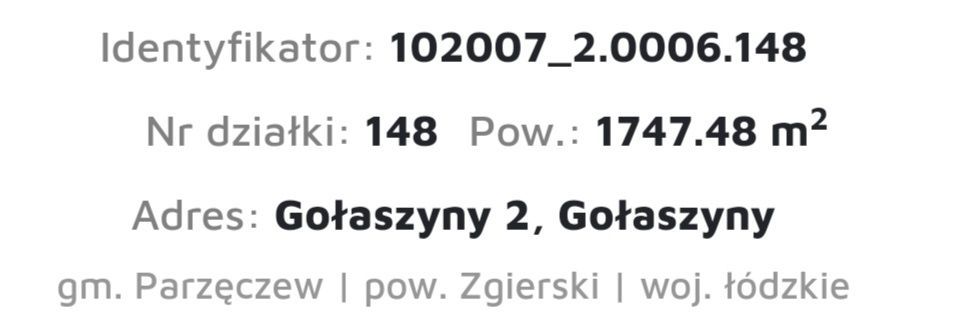 Działka budowlana Gołaszyny. Zdjęcie 8