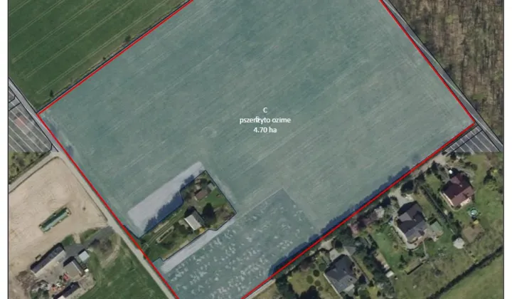 Działka budowlana Wieniec-Zalesie, ul. Bociania