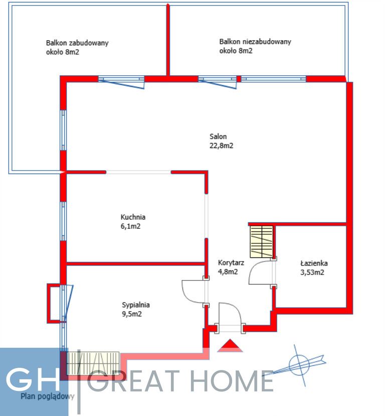 Mieszkanie 2-pokojowe Kręczki, ul. Draceny. Zdjęcie 15