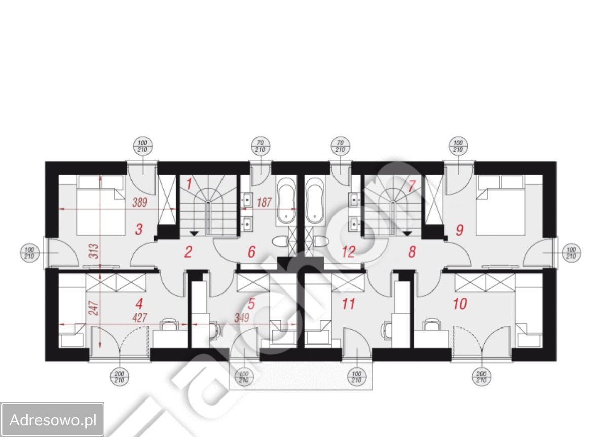 bliźniak, 4 pokoje Zabrze Zaborze, ul. Wiejska. Zdjęcie 14