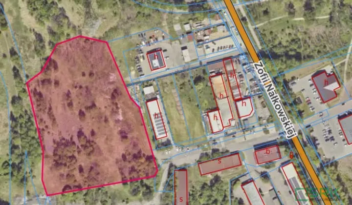 Działka inna Radzionków, ul. Zofii Nałkowskiej