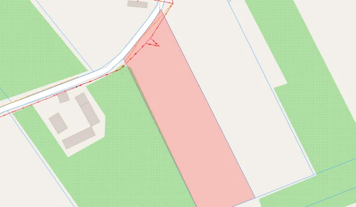 Działka leśna Budy Opożdżewskie