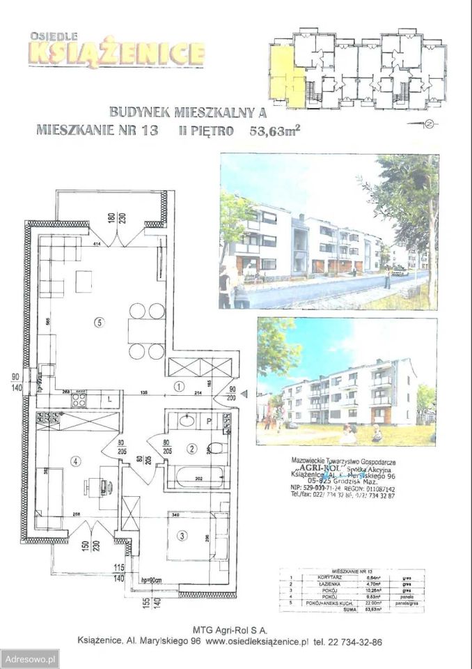 Mieszkanie 3-pokojowe Książenice, ul. Przyjaciół. Zdjęcie 8