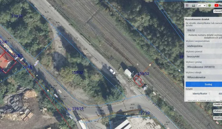 Działka budowlana Włoszakowice, ul. Jana Otto