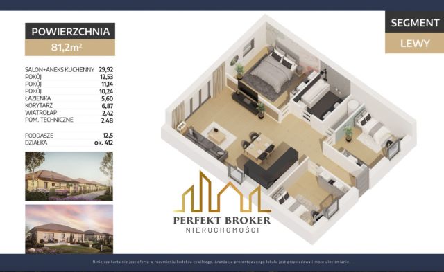 bliźniak, 4 pokoje Nasutów. Zdjęcie 10