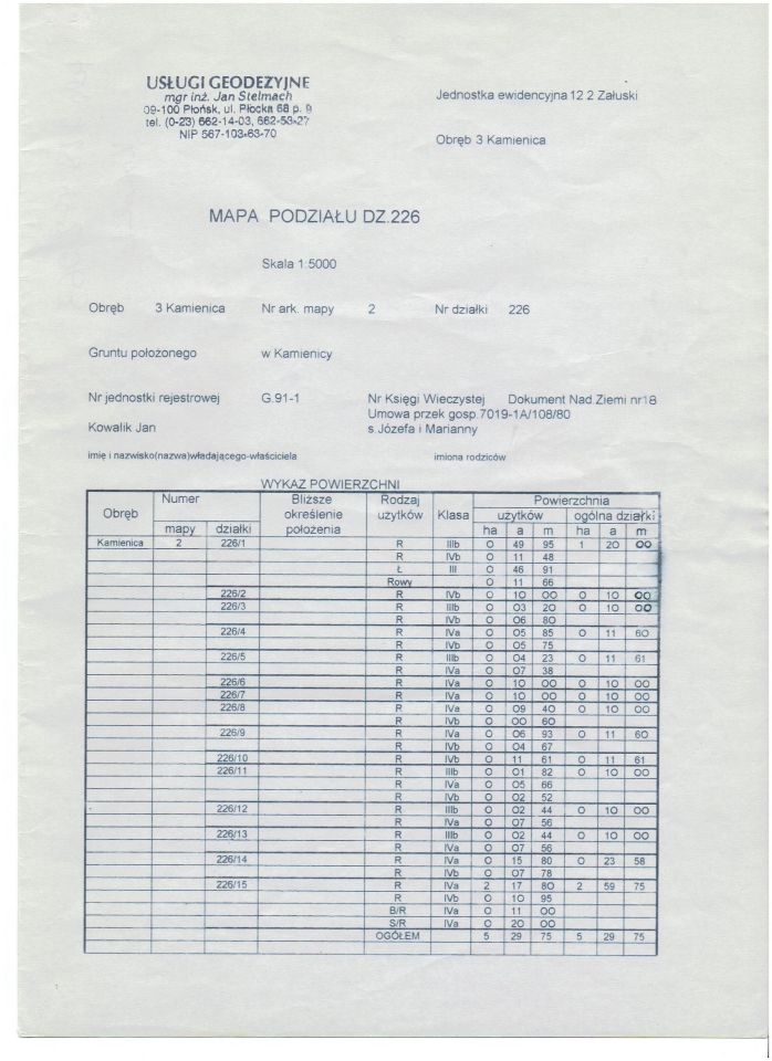 Działka rolna Kamienica. Zdjęcie 4