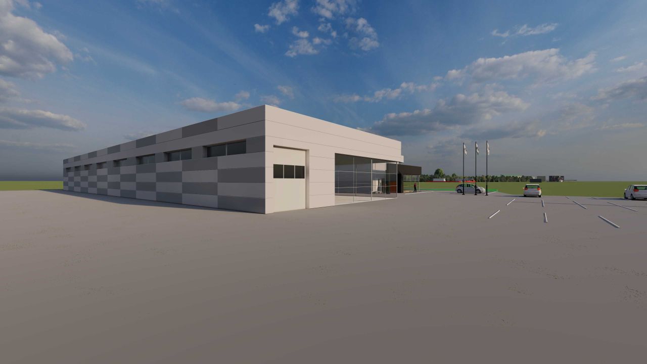 Hala/magazyn Łomża. Zdjęcie 2