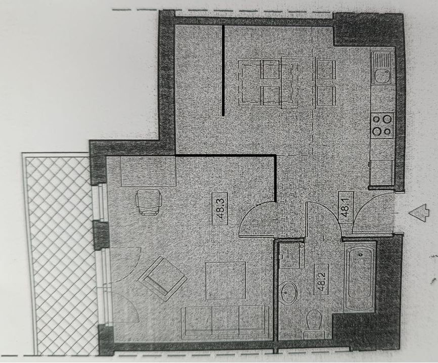 Mieszkanie 2-pokojowe Gdańsk Osowa, ul. Homera. Zdjęcie 32
