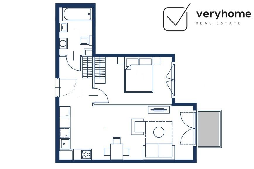 Mieszkanie 2-pokojowe Kraków Ruczaj. Zdjęcie 5