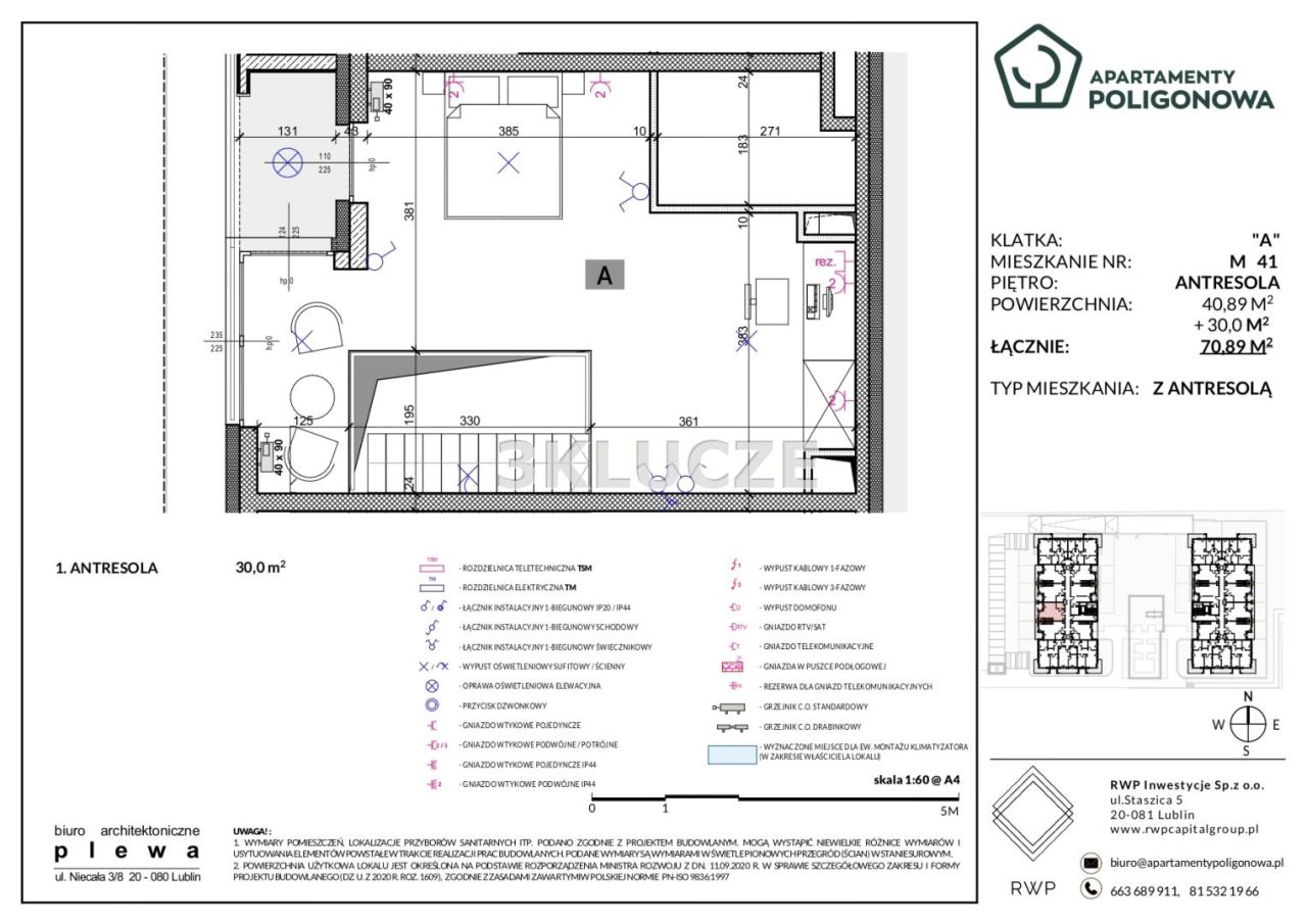 Mieszkanie 4-pokojowe Lublin Sławin. Zdjęcie 5
