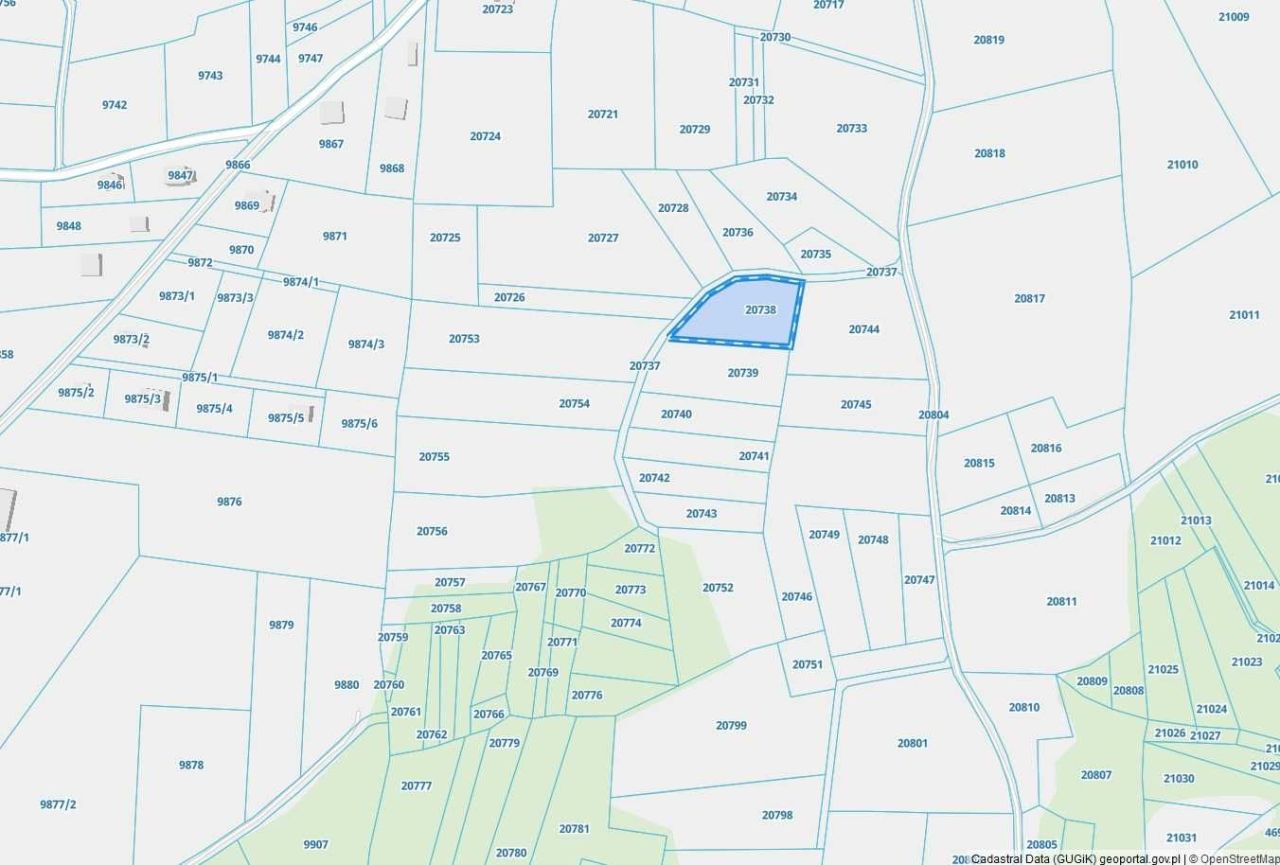 Działka rolna Łętownia. Zdjęcie 6