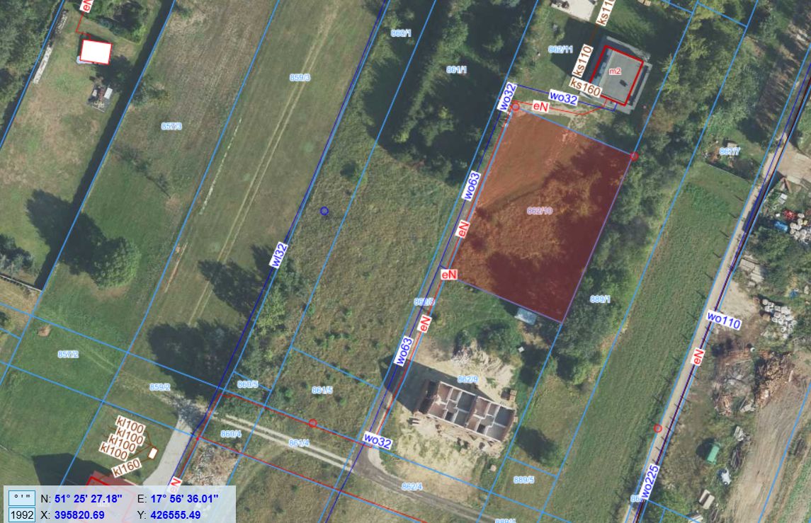 Działka budowlana Ostrzeszów, ul. Wieluńska