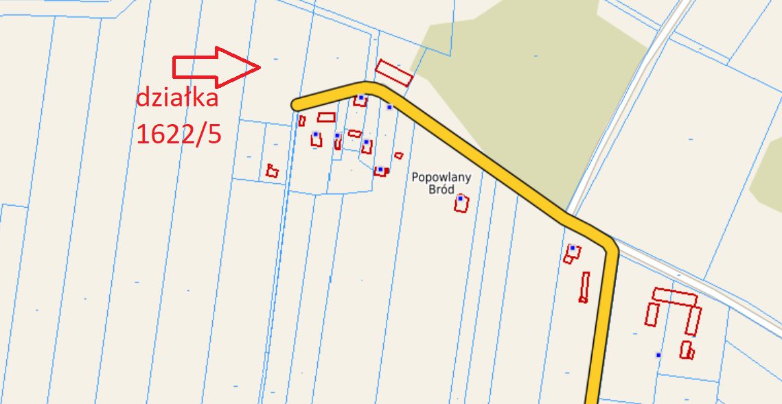 Działka rolna Popowlany. Zdjęcie 2