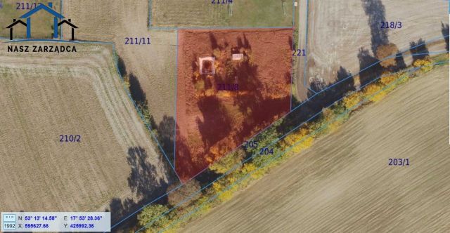 Działka budowlana Wtelno. Zdjęcie 1