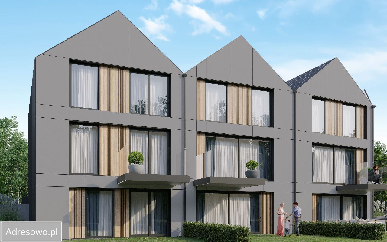 dom szeregowy, 5 pokoi Kraków Krowodrza, ul. Gabrieli Zapolskiej. Zdjęcie 2