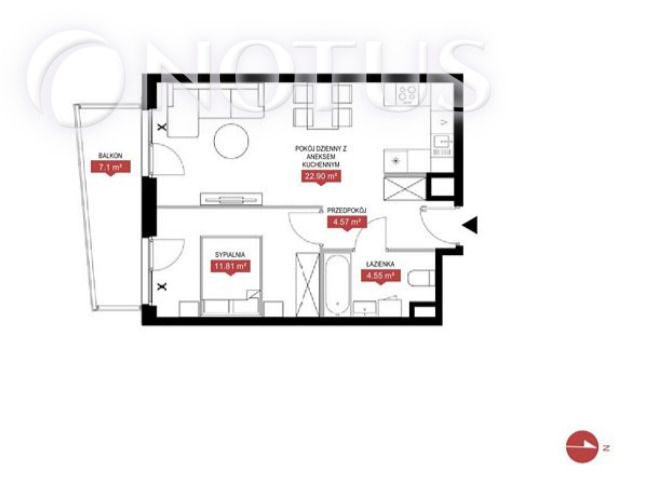 Mieszkanie 2-pokojowe Warszawa, ul. Wołoska. Zdjęcie 4