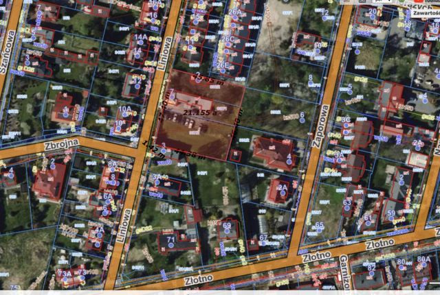 Działka budowlana Łódź Nowe Złotno, ul. Liniowa. Zdjęcie 2