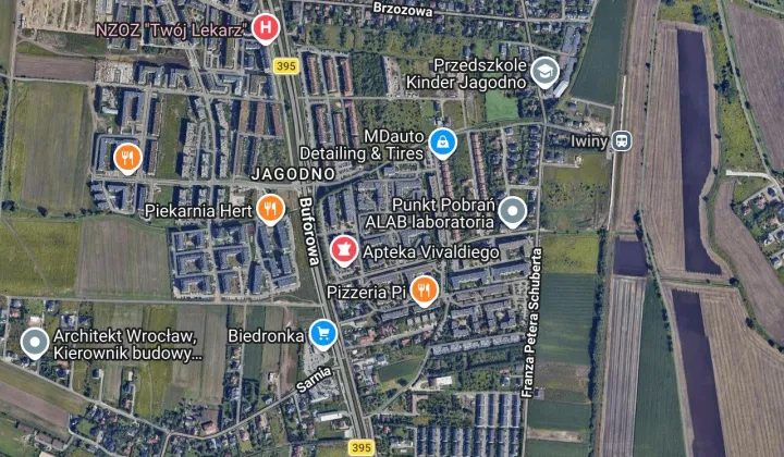 Mieszkanie 2-pokojowe Wrocław Jagodno, ul. Ryszarda Wagnera