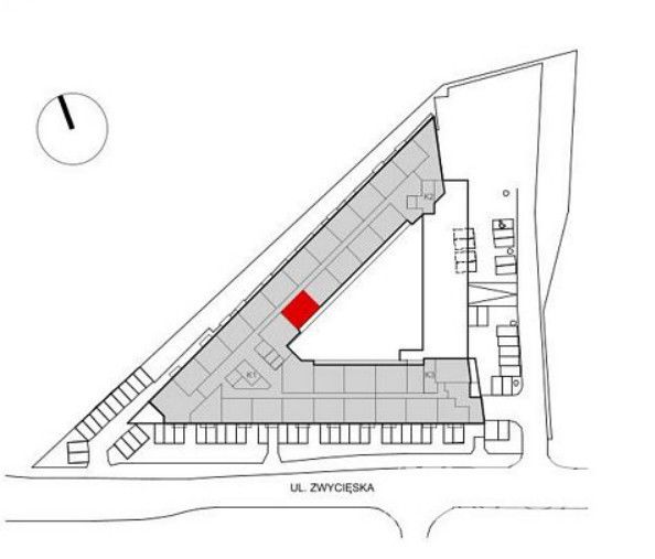 Mieszkanie 2-pokojowe Wrocław Krzyki, ul. Zwycięska. Zdjęcie 8