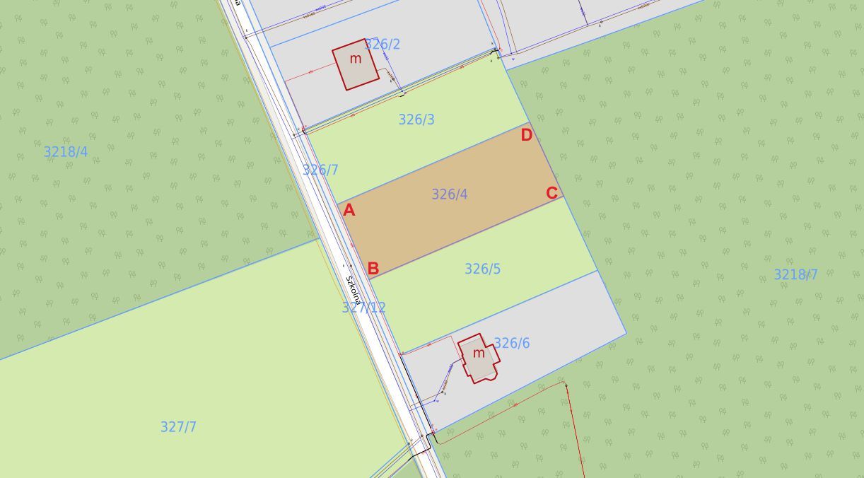 Działka budowlana Gutowiec, ul. Szkolna. Zdjęcie 3