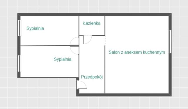 Mieszkanie 3-pokojowe Rzeszów, ul. Stanisława Staszica. Zdjęcie 13